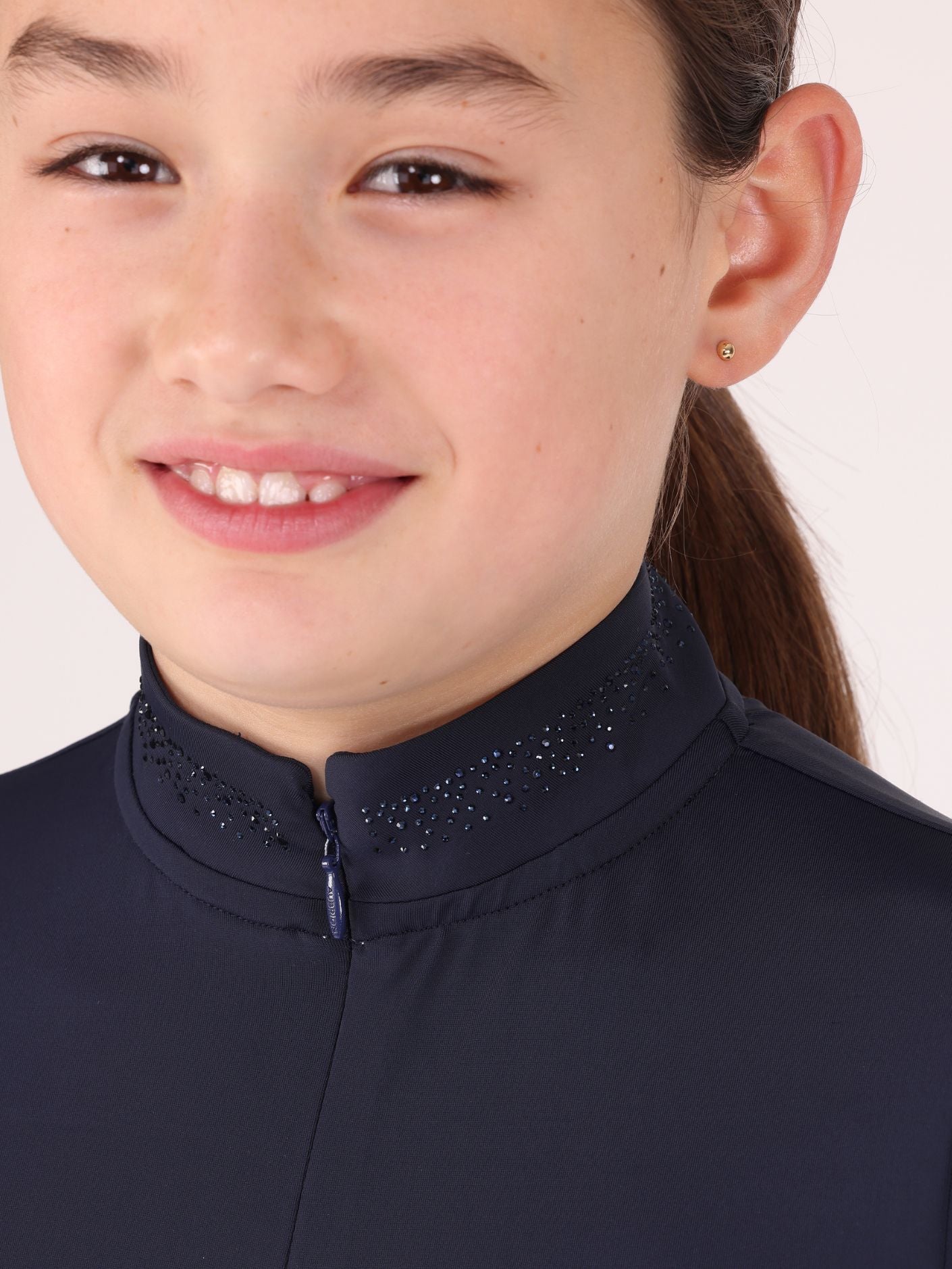 Aubrion Young Rider Optima GX Glitter Show Shirt