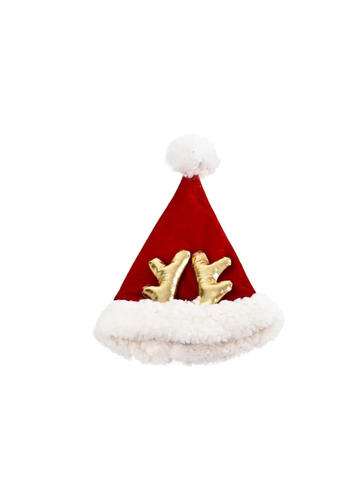 House of Paws Christmas Toy Santa Hat with Antlers