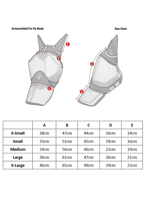 Le Mieux Armour Shield Pro Full Fly Mask With Nose