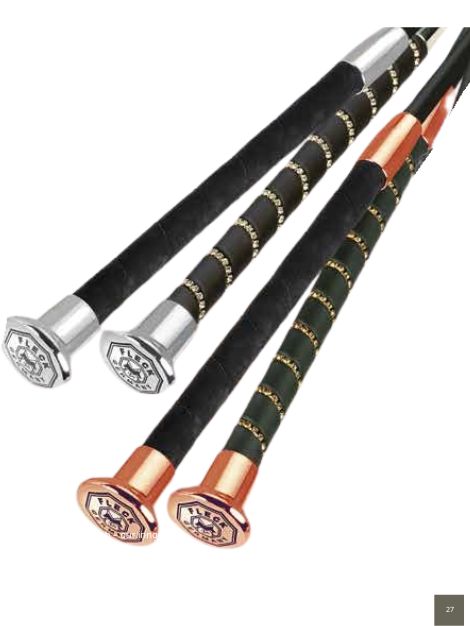 Fleck Silk Touch Crystal Dressage Whip