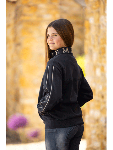 Kate Quarter Zip Sweat for Young Riders- Le Mieux