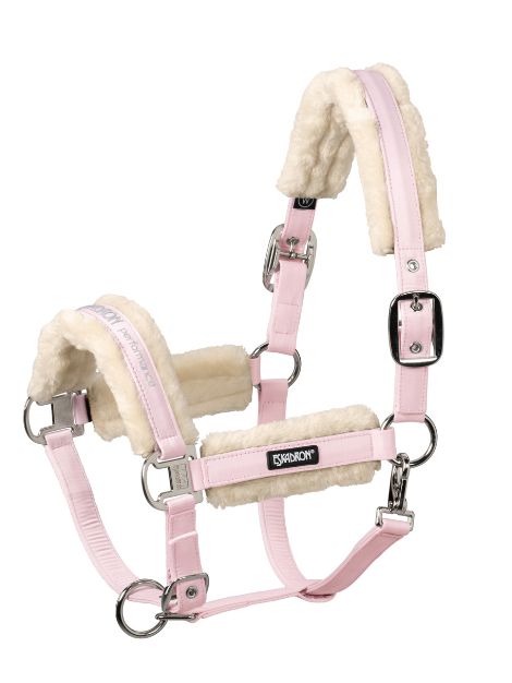 Eskadron Faux Fur Double Pin Buckle Adjustable Headcollar