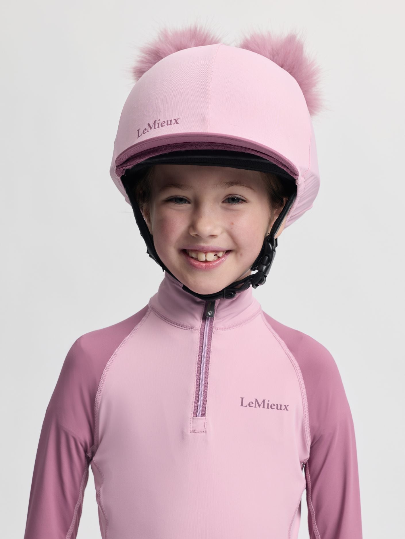 Mini Le Mieux Pom Pom Hat Silk
