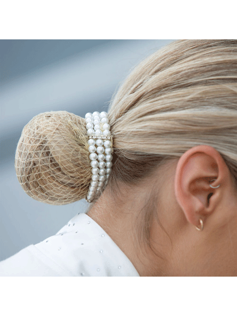Equetech Pearl Bun Scrunchie