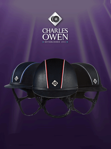 Charles Owen Custom Leather Look Ayr8 Riding Hat