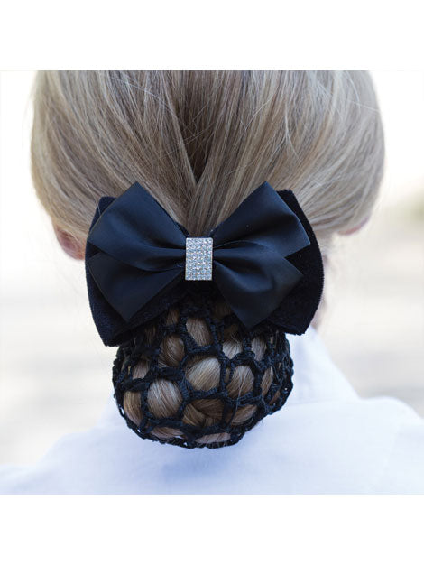 Equetech Dressage Crystal Bow & Net