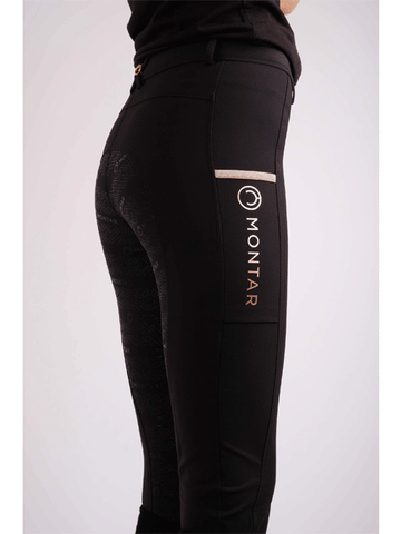 Montar Millie Junior Breeches with Rose Gold