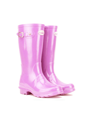 Rockfish Children's Wellington Boots - Gloss Pink