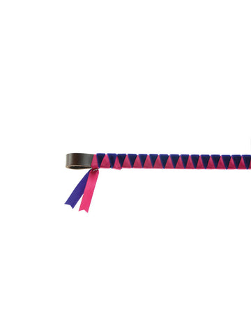 Showquest Cerise and Purple Coloured Browband