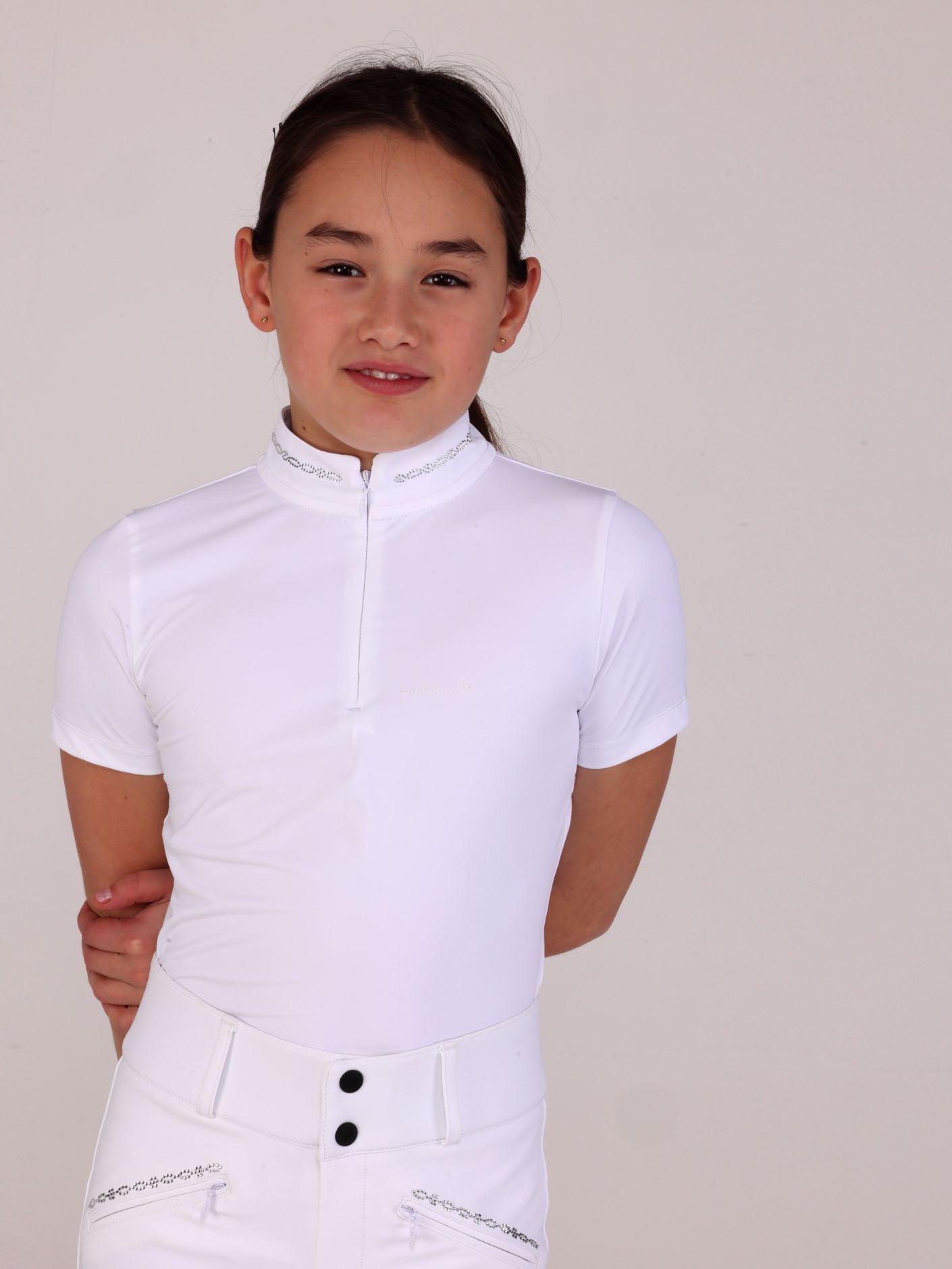Optima LX Show Shirt- Aubrion Young Rider