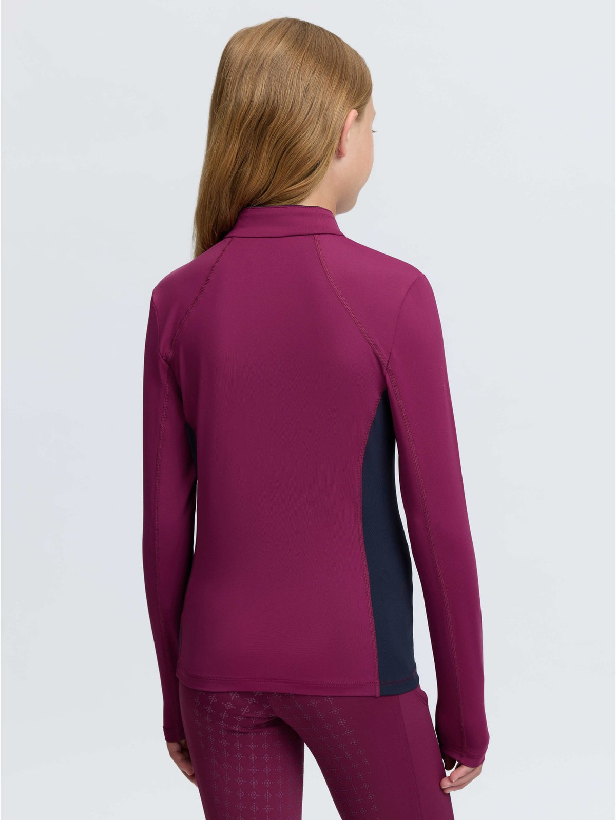 Le Mieux Young Rider Classique Base Layer Blackberry