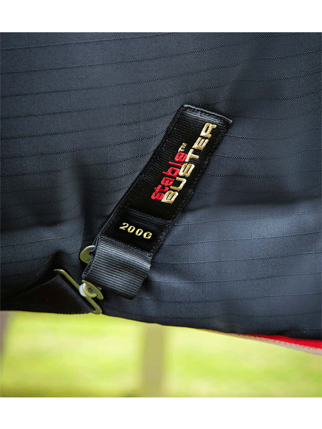 Premier Equine Stable Buster 200g Stable Rug with Neck Cover