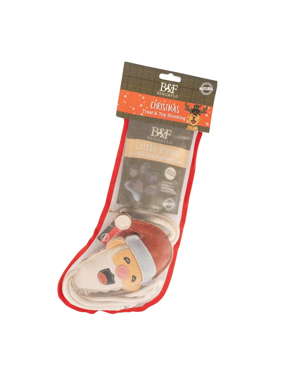 Benji & Flo Christmas Treat & Toy Stocking