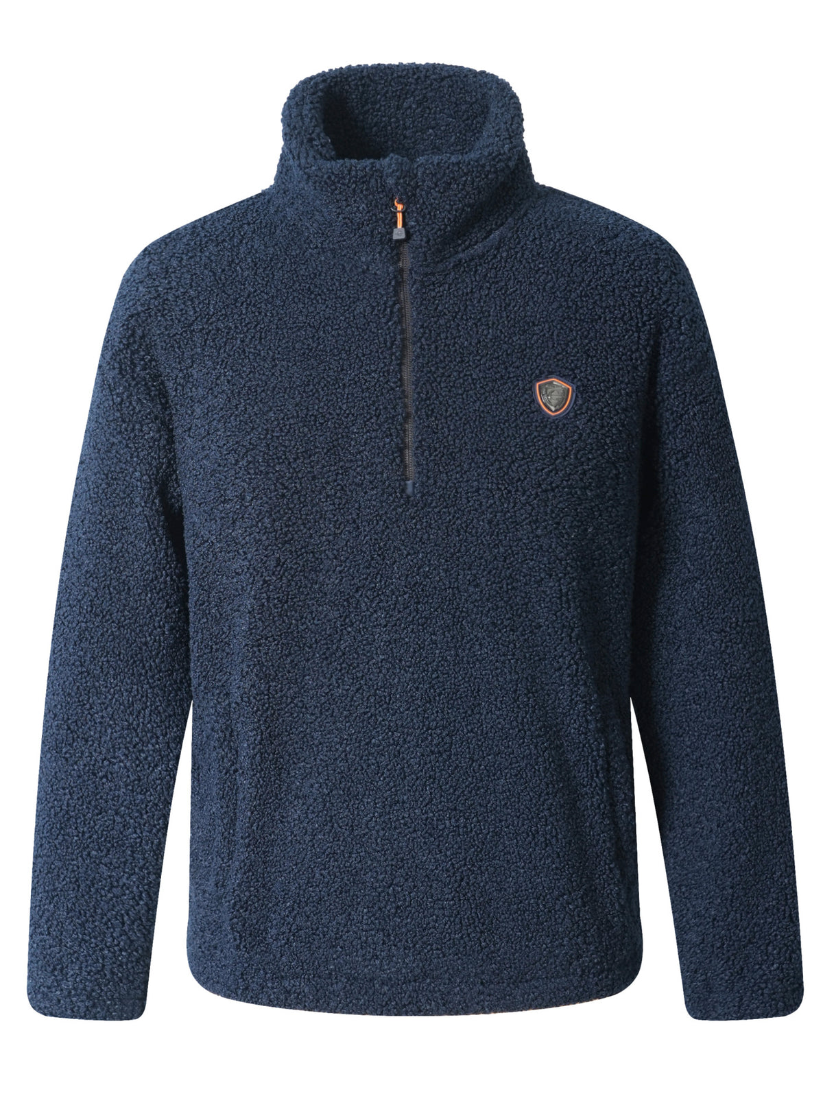 Covalliero Teddy Sweater - Dark Navy