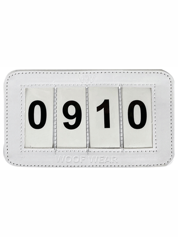 WoofWear Competition Saddle Pad Number Holder