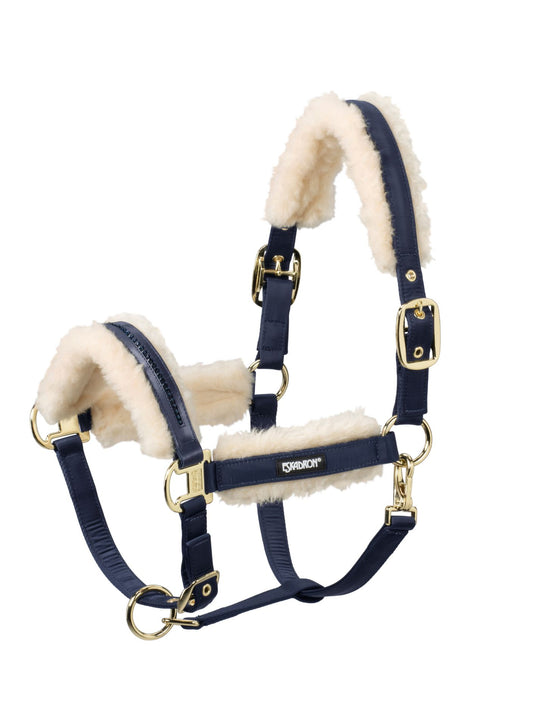 Eskadron Glossy Wool Headcollar With Crystal Stones
