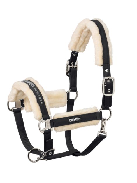 Eskadron Faux Fur Double Pin Buckle Adjustable Headcollar