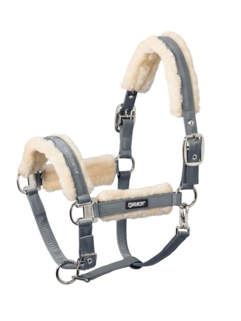 Eskadron Faux Fur Double Pin Buckle Adjustable Headcollar