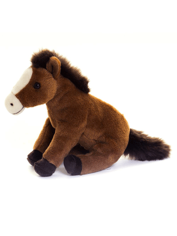 Plush Toy Horse Lying