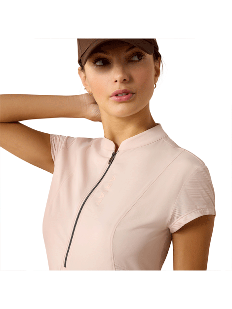 Ariat Breathe 1/2 Zip Cap Sleeve Baselayer
