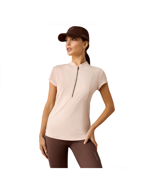 Ariat Breathe 1/2 Zip Cap Sleeve Baselayer