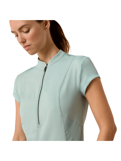 Ariat Breathe 1/2 Zip Cap Sleeve Baselayer