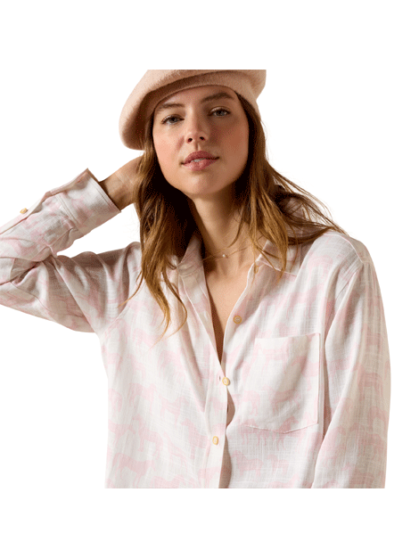 Ariat Rudford Icy Pink Horse Shirt