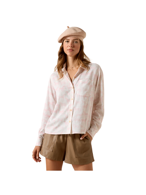 Ariat Rudford Icy Pink Horse Shirt