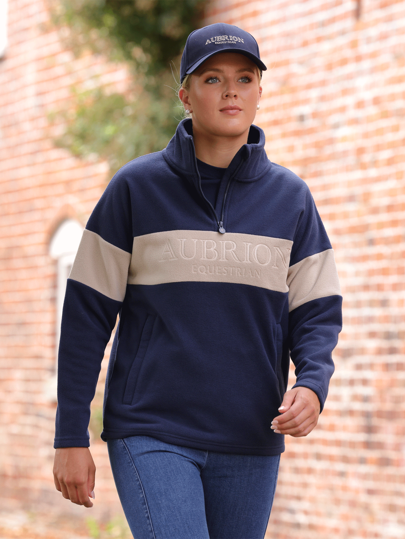 Aubrion Equestrian Quarter Zip Fleece