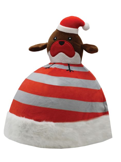 Christmas Robin Hat Silk from Equetech