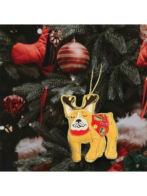 Beaded Christmas Tree Decoration- Horses and Dogs