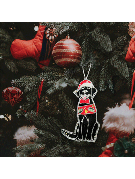 Beaded Christmas Tree Decoration- Horses and Dogs