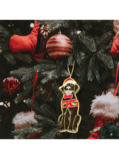 Beaded Christmas Tree Decoration- Horses and Dogs