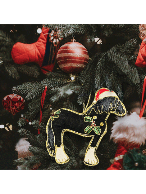Beaded Christmas Tree Decoration- Horses and Dogs