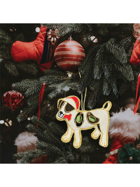 Beaded Christmas Tree Decoration- Horses and Dogs