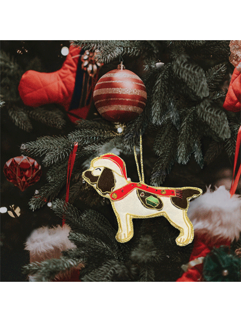 Beaded Christmas Tree Decoration- Horses and Dogs