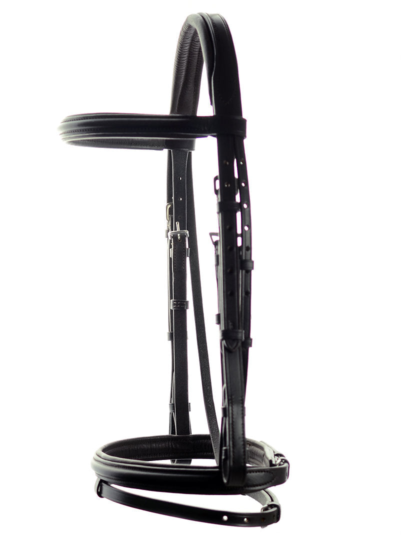 Dever Ascot Padded Flash Bridle