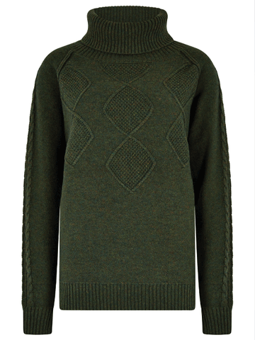 Dubarry Belleek Chunky Roll Neck Sweater