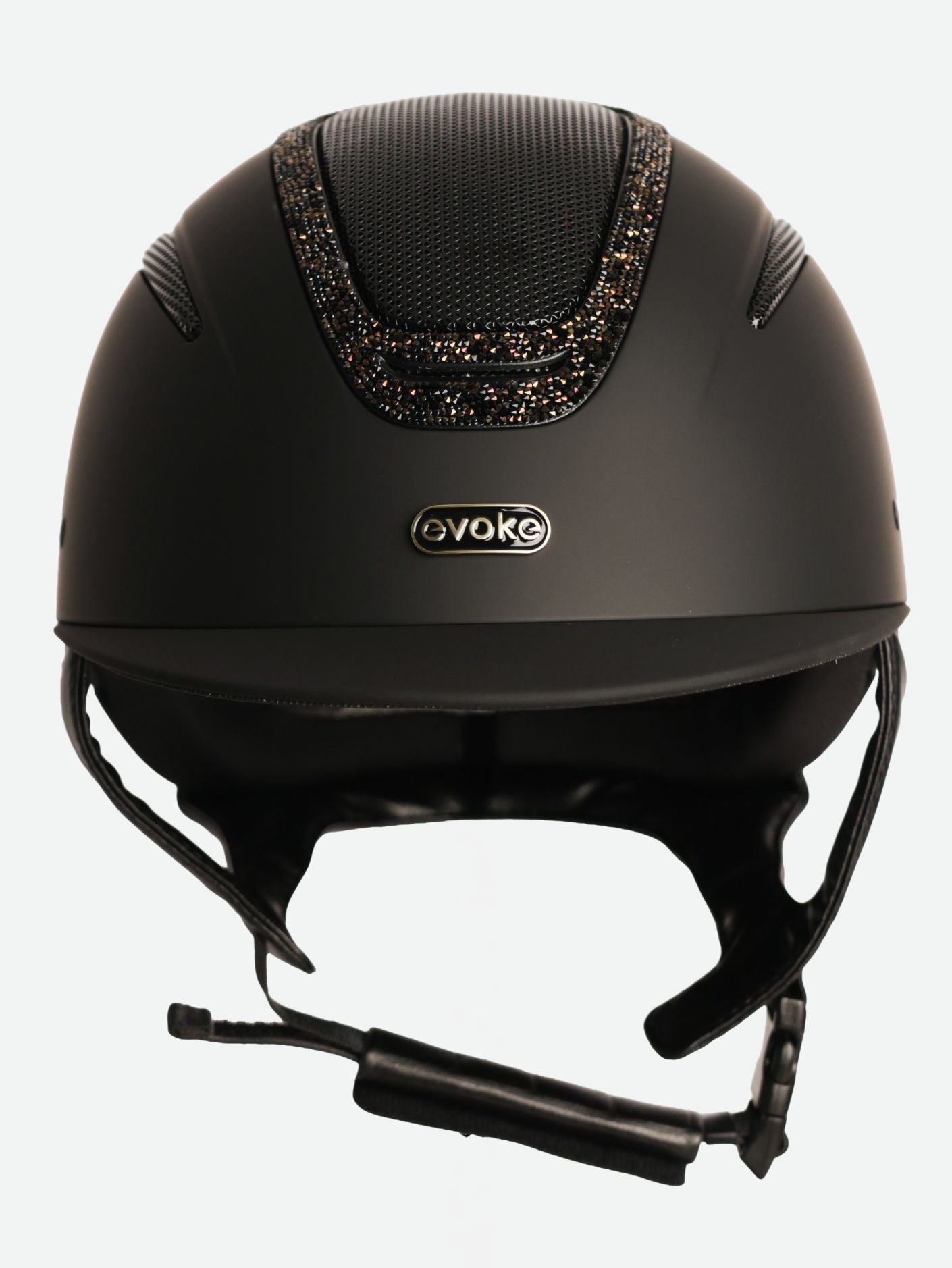 Elara Classic Peak Black/ Gold Crystal Frame