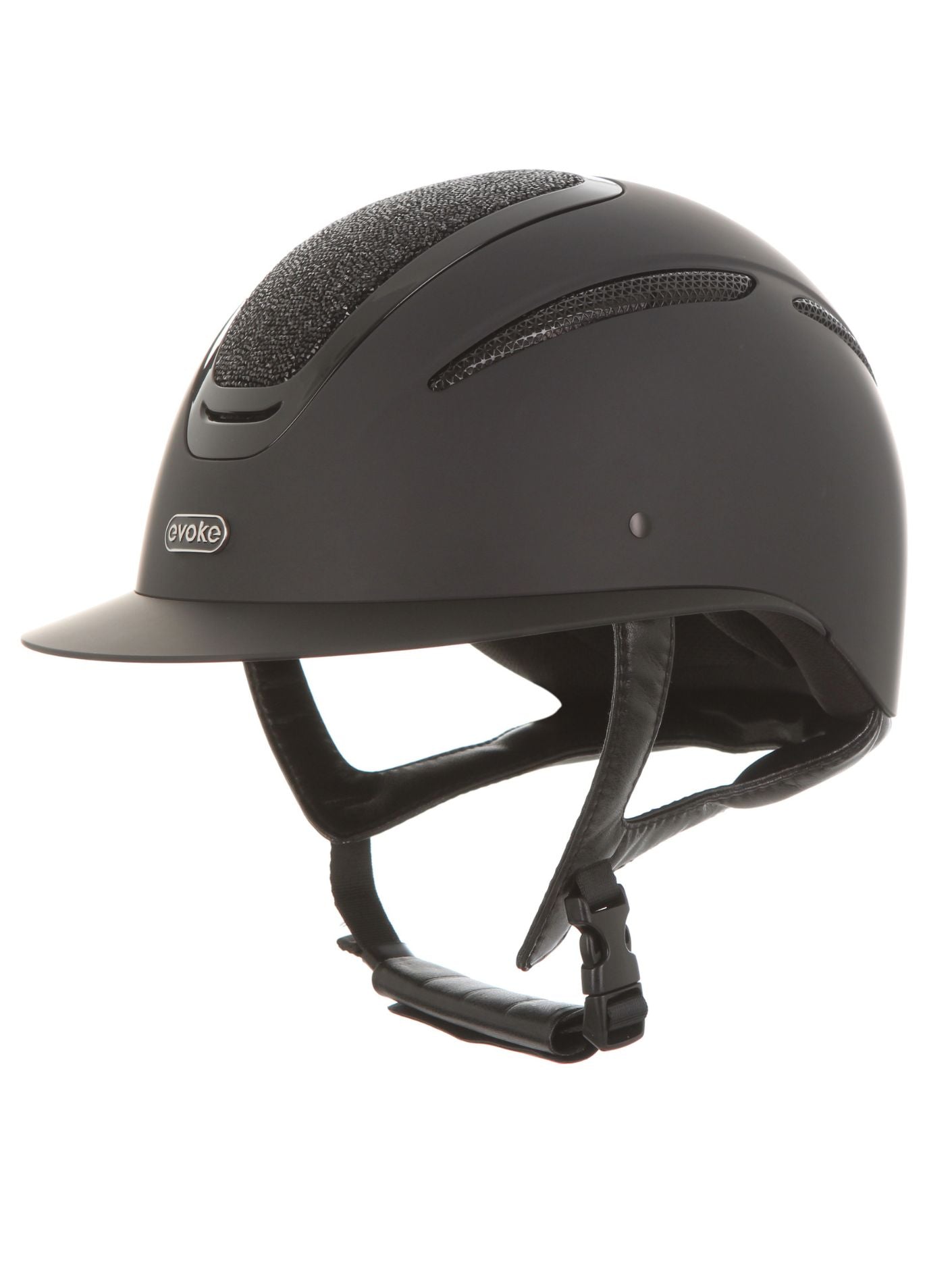 Elara Wide Peak Black/ Black Crystal Frame