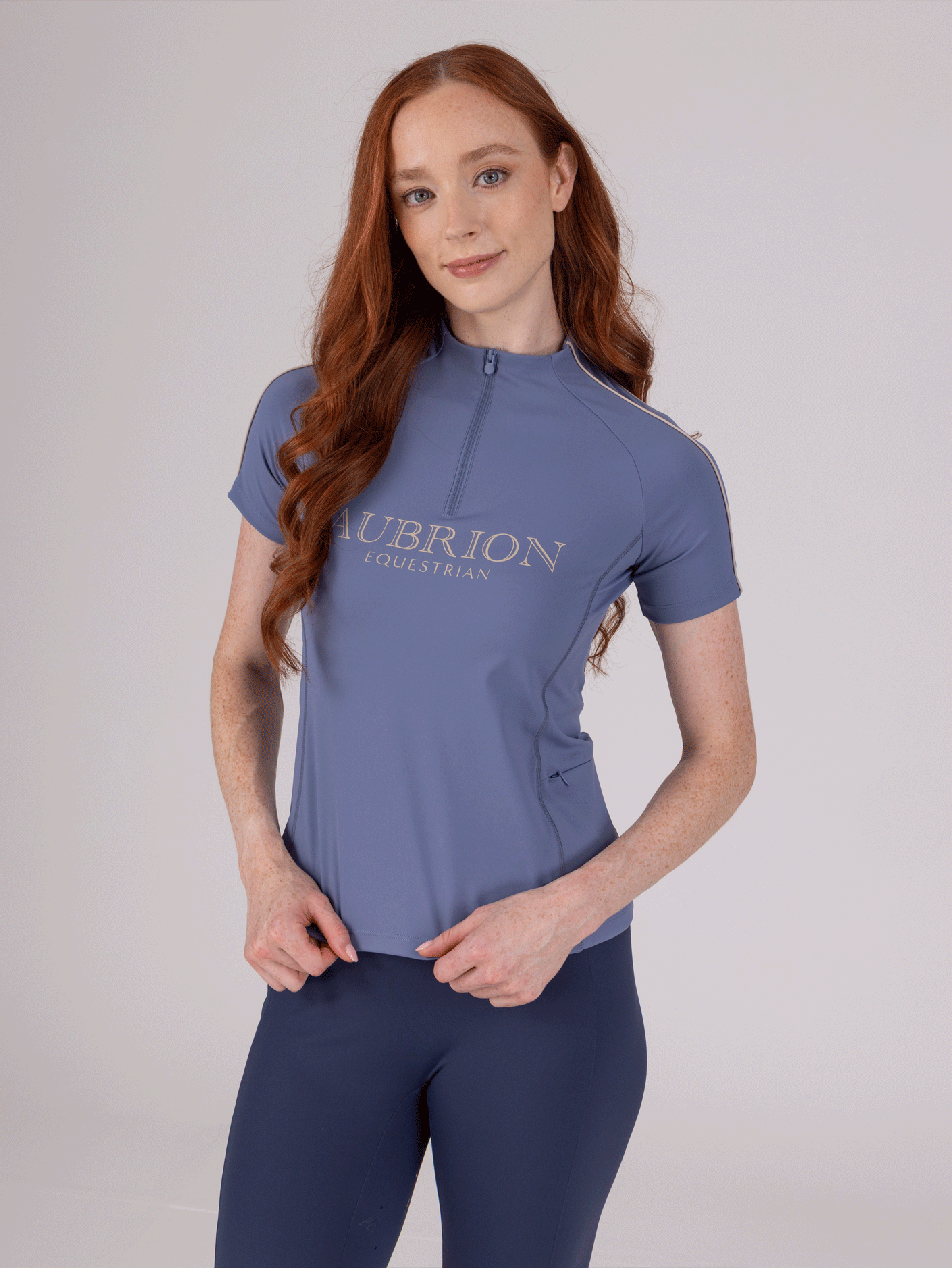 Aubrion Equestrian Short Sleeve Base Layer