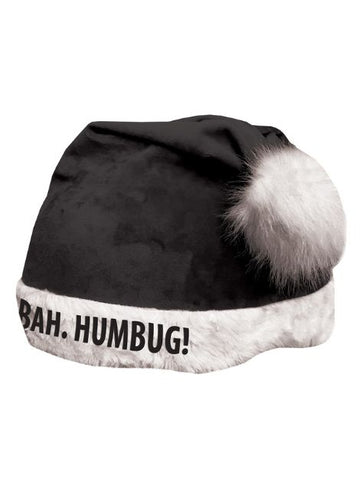 Bah Humbug Christmas Hat Silk