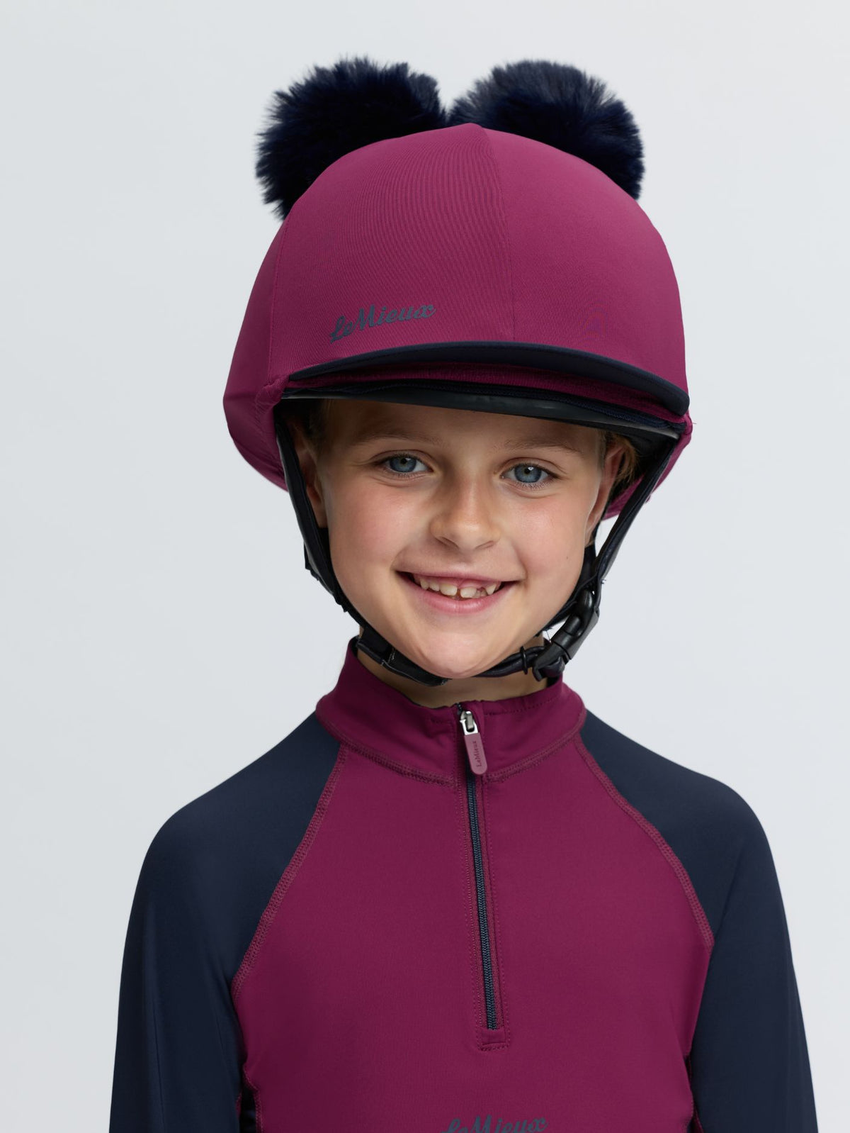 Mini Le Mieux Pom Pom Hat Silk