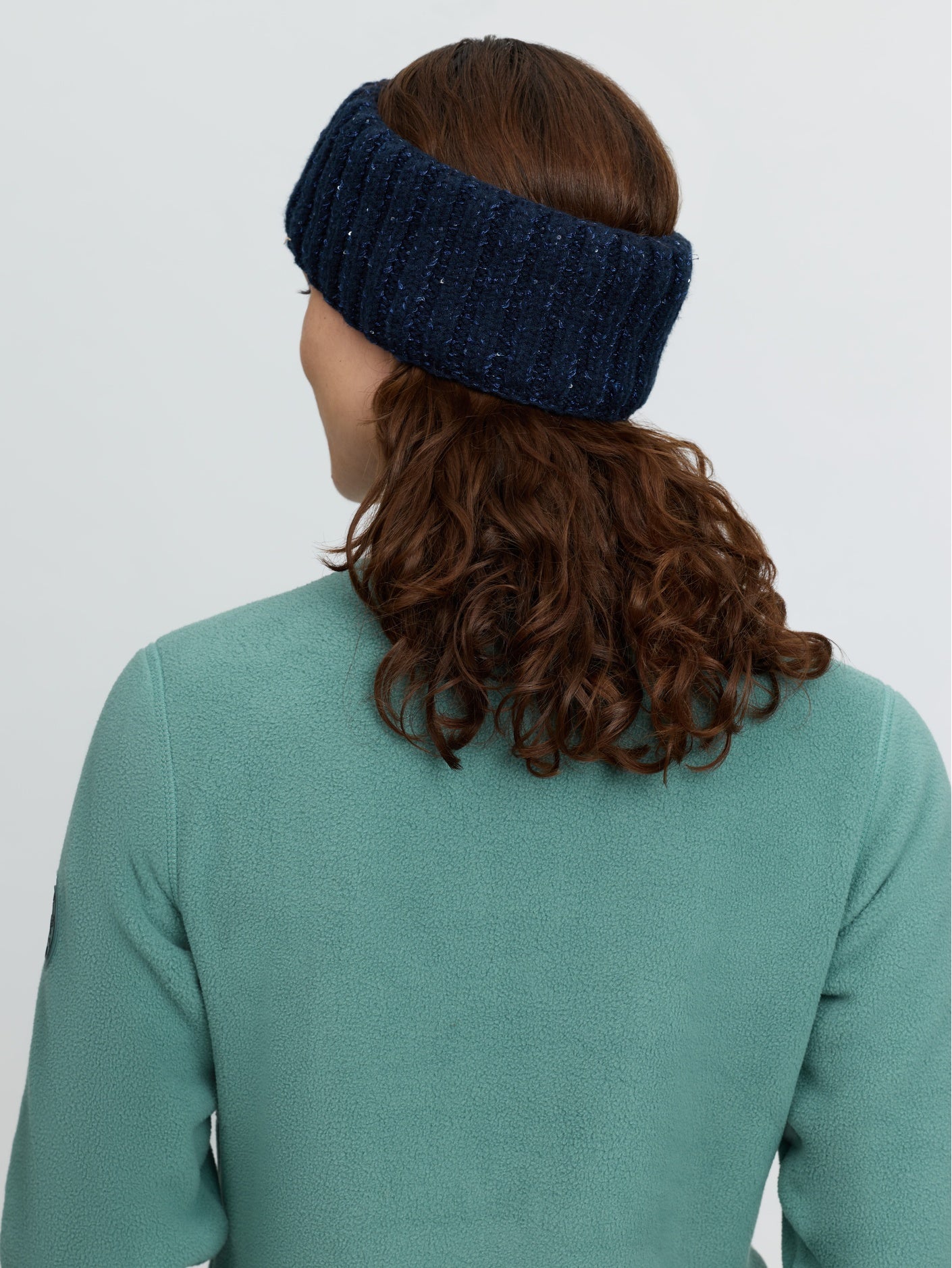 Le Mieux Bernie Sequin Headband Navy