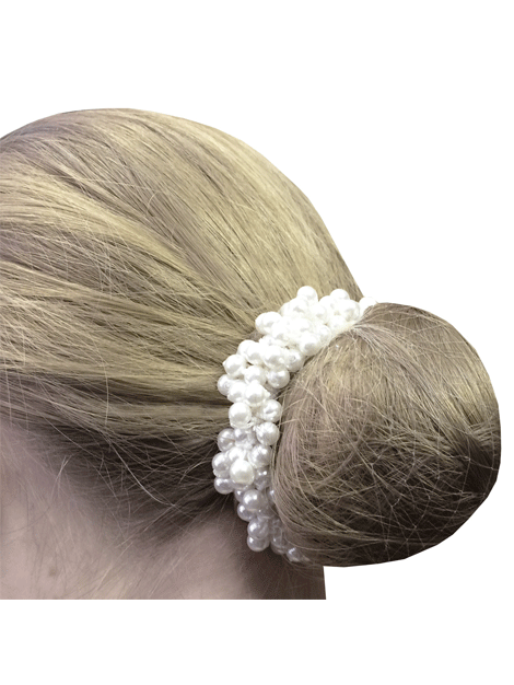 Equetech Pearl Beaded Scrunchie