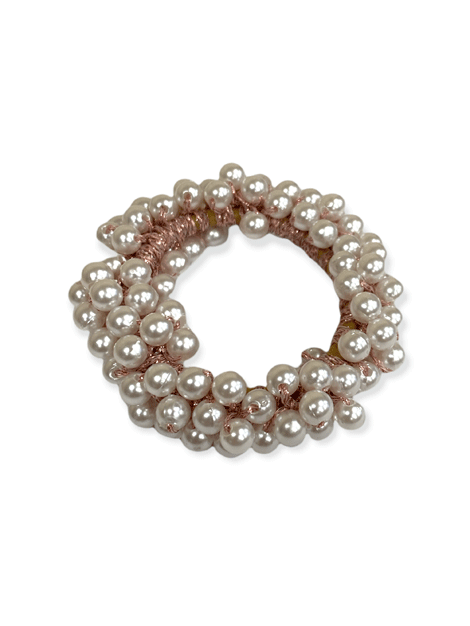 Equetech Pearl Beaded Scrunchie
