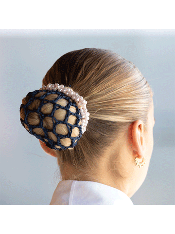 Equetech Pearl Beaded Scrunchie