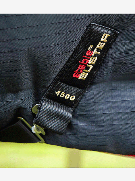 Premier Equine Stable Buster 450g Stable Rug with Neck Cover