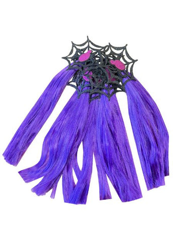 Cobweb Spider Halloween Horse Mane Tassels