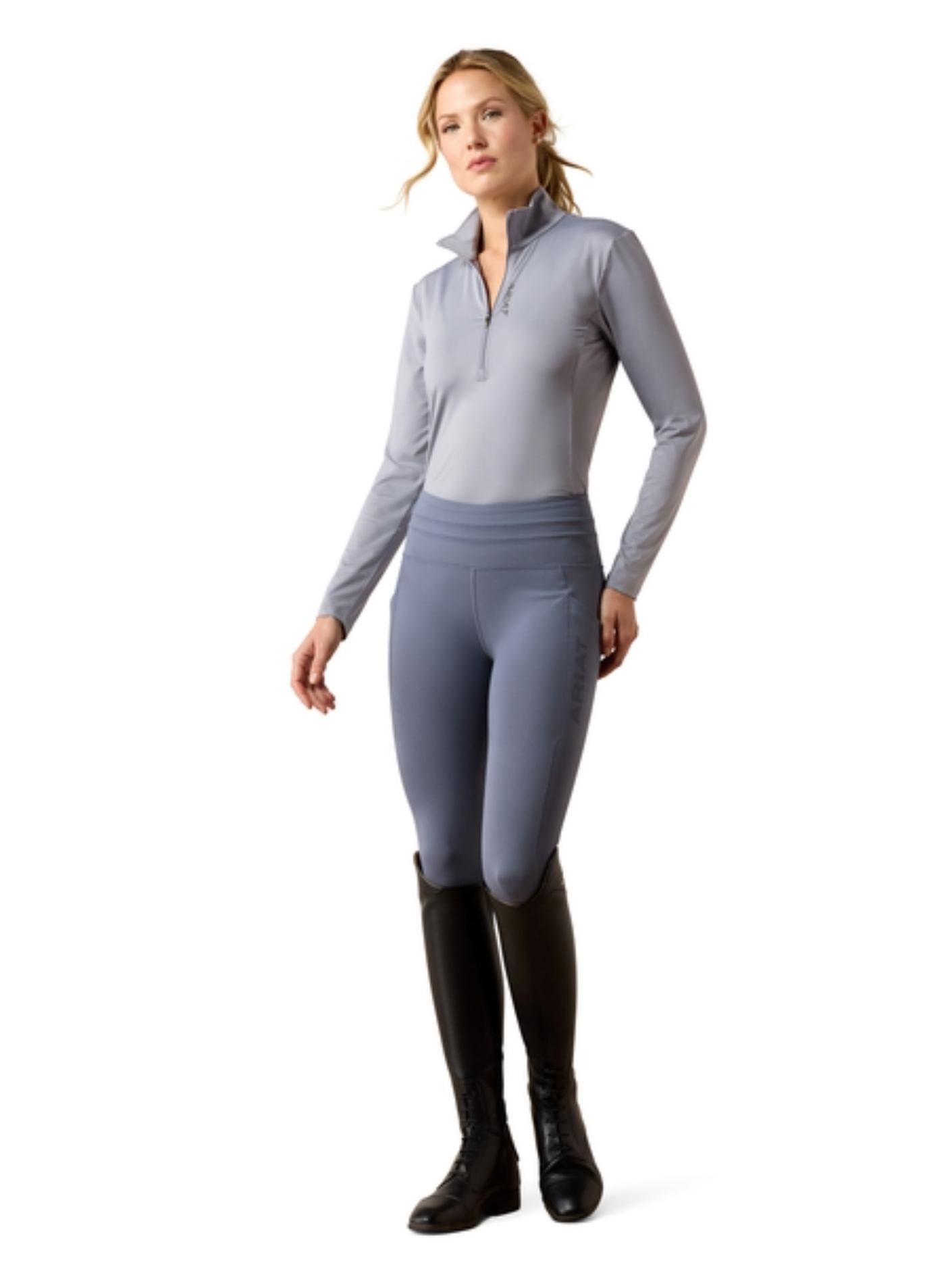 Ariat Womens Lunaveil 1/2 Zip Baselayer